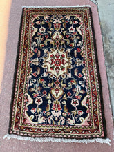 Load image into Gallery viewer, Vintage Hand Knotted Persian Hamadan (19" x 33")