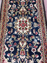 Load image into Gallery viewer, Vintage Hand Knotted Persian Hamadan (19" x 33")