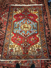 Load image into Gallery viewer, Vintage Hand Knotted Persian Hamadan (4'5" x 6'8")