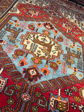 Load image into Gallery viewer, Vintage Hand Knotted Persian Hamadan (4'5" x 6'8")