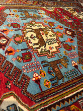 Load image into Gallery viewer, Vintage Hand Knotted Persian Hamadan (4'5" x 6'8")