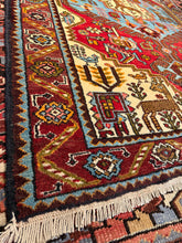 Load image into Gallery viewer, Vintage Hand Knotted Persian Hamadan (4'5" x 6'8")