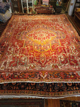 Load image into Gallery viewer, Vintage Hand Knotted Persian Heriz (8'4" x 11')