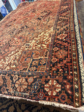 Load image into Gallery viewer, Vintage Hand Knotted Persian Heriz (6'9" x 10'8")