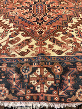 Load image into Gallery viewer, Vintage Hand Knotted Persian Heriz (6'9" x 10'8")