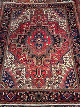 Load image into Gallery viewer, Vintage Hand Knotted Persian Heriz (7'5" x 9'1")