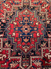 Load image into Gallery viewer, Vintage Hand Knotted Persian Heriz (7'5" x 9'1")