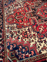 Load image into Gallery viewer, Vintage Hand Knotted Persian Heriz (7'5" x 9'1")