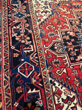 Load image into Gallery viewer, Vintage Hand Knotted Persian Heriz (7'5" x 9'1")