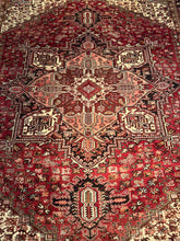 Load image into Gallery viewer, Vintage Hand Knotted Persian Heriz (9'6" x 12'9")