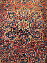 Load image into Gallery viewer, Vintage Hand Knotted Persian Ahar Heriz (5'10" x 10")