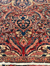 Load image into Gallery viewer, Vintage Hand Knotted Persian Ahar Heriz (5'10" x 10")