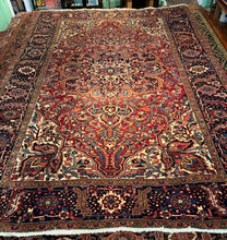 Load image into Gallery viewer, Vintage Hand Knotted Persian Heriz (8'4" x 11'9")