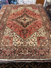 Load image into Gallery viewer, Vintage Hand Knotted Persian Heriz (6'7" x 9'10")