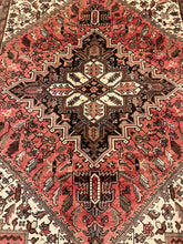 Load image into Gallery viewer, Vintage Hand Knotted Persian Heriz (6'7" x 9'10")