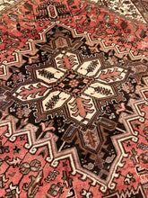 Load image into Gallery viewer, Vintage Hand Knotted Persian Heriz (6'7" x 9'10")