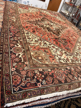 Load image into Gallery viewer, Vintage Hand Knotted Persian Heriz (6'7" x 9'10")