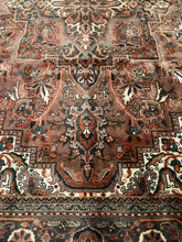 Load image into Gallery viewer, Vintage Hand Knotted Persian Ahar Heriz (7'6" x 11'4")
