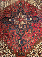 Load image into Gallery viewer, Vintage Hand Knotted Persian Heriz (9'7" x 12'9")
