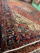 Load image into Gallery viewer, Vintage Hand Knotted Persian Heriz (9'7" x 12'9")