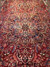 Load image into Gallery viewer, Vintage Hand Knotted Persian Ahar Heriz (8'4" x 12'2")