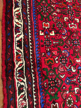 Load image into Gallery viewer, Vintage hand Knotted Persian Hosseinabad Runner (3'3" x 9'5")