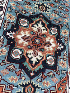 Hand Knotted Indian Runner (2'5" x 6')
