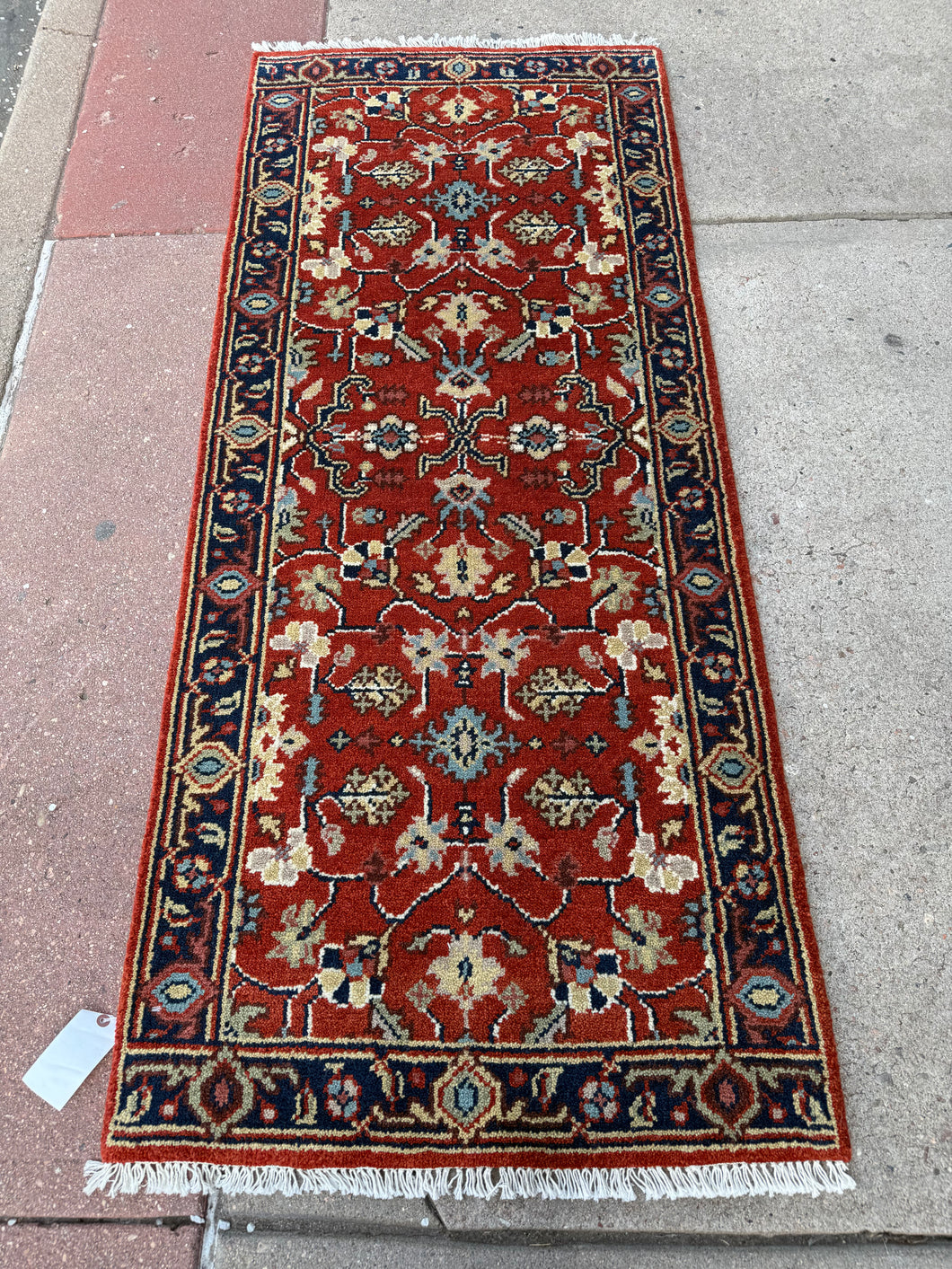 Hand Knotted Indian Runner (2'6