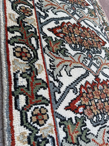 Hand Knotted Indian Runner (2'7" x 5'10")