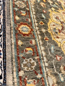 Hand Knotted Indian Rug (4’ x 6’)
