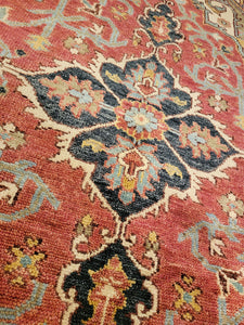 Hand Knotted Indian Heriz (8'2" x 10')