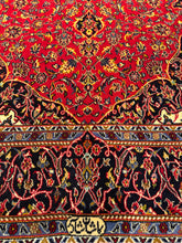 Load image into Gallery viewer, Hand Knotted Persian Kashan (4'8" x 7'9")