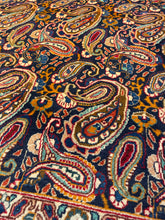 Load image into Gallery viewer, Vintage Hand Knotted Persian Kashmar (9'8" x 12'5")