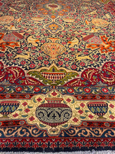 Load image into Gallery viewer, Vintage Hand Knotted Persian Kashmar (9'10" x 12'10")