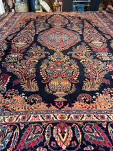 Load image into Gallery viewer, Vintage Hand Knotted Persian Kashmar (9'6" x 13'2")