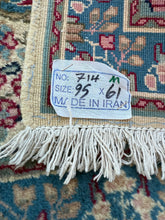 Load image into Gallery viewer, Vintage Hand Knotted Persian Kerman (24" x 37")