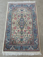 Load image into Gallery viewer, Vintage Hand Knotted Persian Kerman (24" x 37")