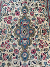 Load image into Gallery viewer, Vintage Hand Knotted Persian Kerman (24" x 37")