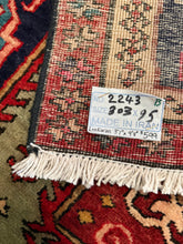 Load image into Gallery viewer, Vintage Hand Knotted Persian Lenkoran Runner (3'1" x 9'11")