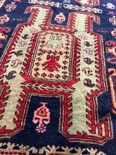 Load image into Gallery viewer, Vintage Hand Knotted Persian Lenkoran Runner (3'1" x 9'11")