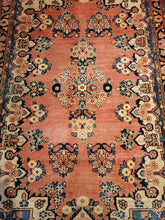 Load image into Gallery viewer, Vintage Hand Knotted Persian Mahal (4'2" x 6'7")