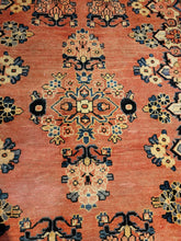 Load image into Gallery viewer, Vintage Hand Knotted Persian Mahal (4'2" x 6'7")