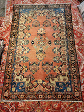 Load image into Gallery viewer, Vintage Hand Knotted Persian Mahal (4'2" x 6'7")