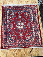 Load image into Gallery viewer, Vintage Hand Knotted Persian Mashad (27" x 32")