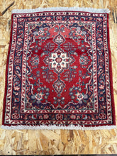 Load image into Gallery viewer, Vintage Hand Knotted Persian Mashad (28" x 32")