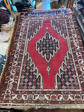 Load image into Gallery viewer, Vintage Hand Knotted Persian Mazlaghan (4'3" x 6'1")