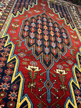 Load image into Gallery viewer, Vintage Hand Knotted Persian Mazlaghan (4'3" x 6'7")