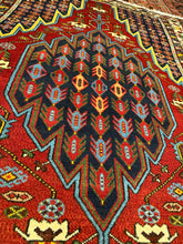 Load image into Gallery viewer, Vintage Hand Knotted Persian Mazlaghan (4'3" x 6'7")