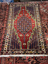Load image into Gallery viewer, Vintage Hand Knotted Persian Mazlaghan (4'3" x 6'7")