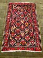 Load image into Gallery viewer, Vintage Hand Knotted Persian Meshkin (25" x 39")